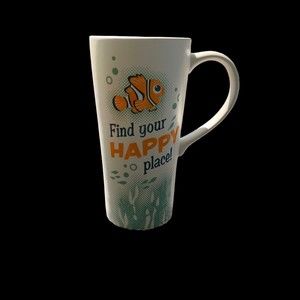 Hallmark & Disney Coffee Mug: Find Your Happy Place; Tall Cup 7”